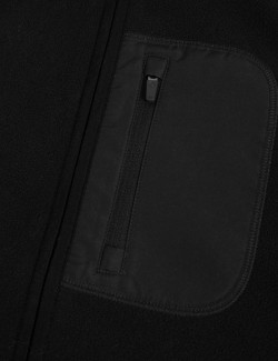 Flísová vesta se stojáčkem na zip