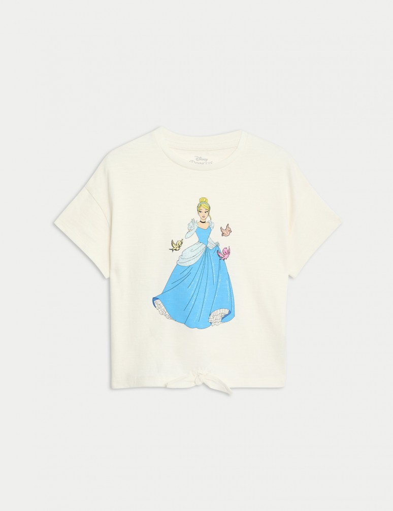 Pure Cotton Disney Princess™ T-Shirt (2-8 Yrs)