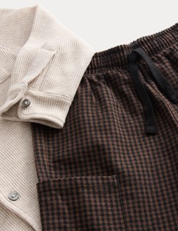 2pc Cotton Rich Shirt & Trousers Outfit (2-8 Yrs)