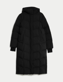 Thermowarmth™ Hooded Longline Duvet Coat