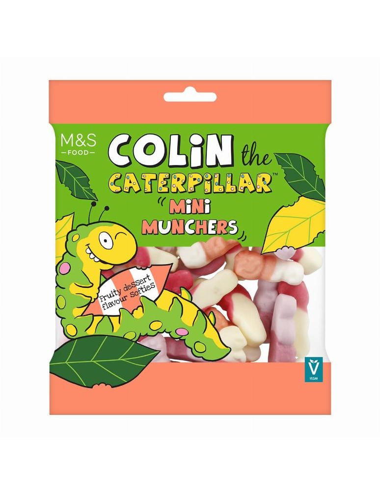Colin the Caterpillar™ – ovocné žvýkací bonbóny