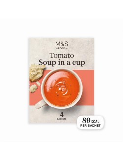 Rajčatová polévka do šálku