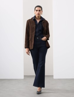 High Waisted Extreme Flare Jeans