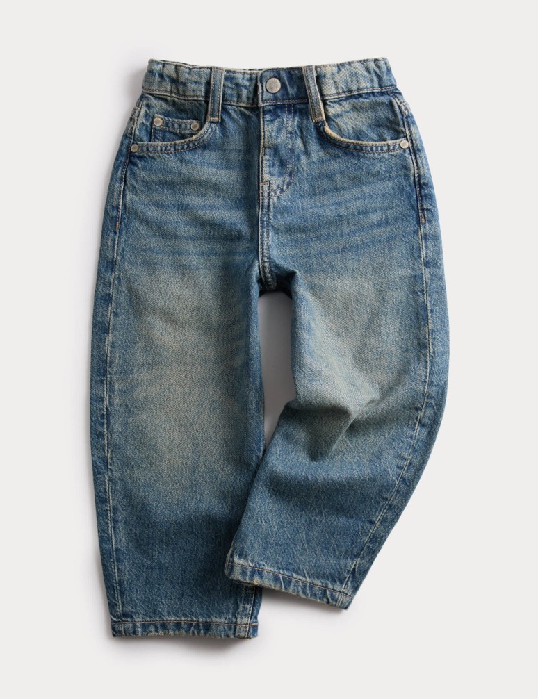 Loose Denim Jeans (2-8 Yrs)