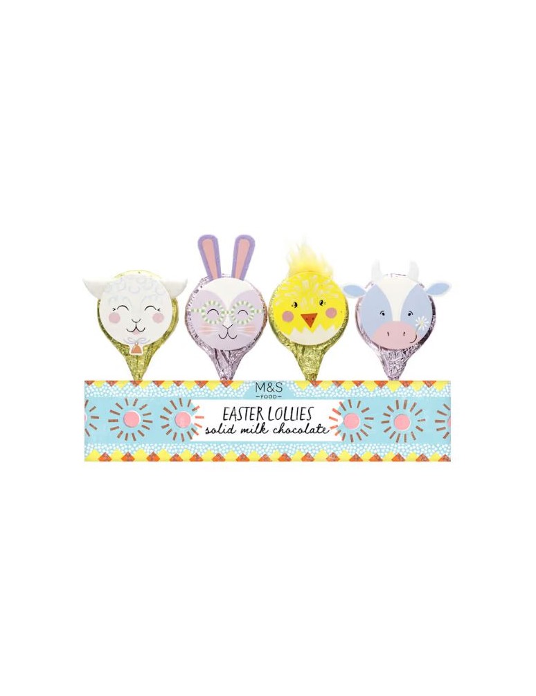 Balené lízátko z mléčné čokolády