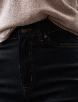 Džíny s vysokým pasem ze směsi lyocellu