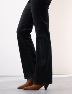 Džíny s vysokým pasem ze směsi lyocellu