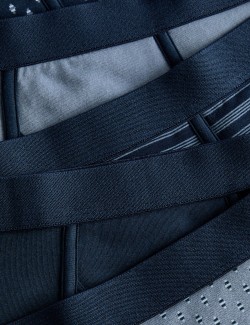 5pk Cotton Stretch Geometric Trunks