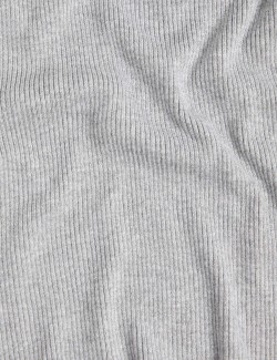Ribbed Roll Neck Jumper