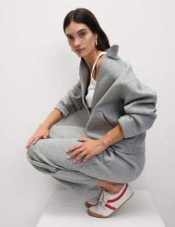 Scuba High Neck Zip Up Sweatshirt