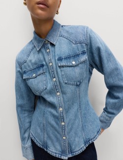 Denim Western Shirt