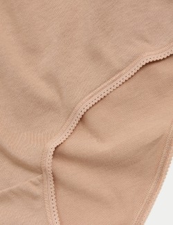 Sada 5 ks kalhotek s vysokým pasem, z čisté bavlny