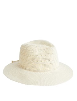 Skládací klobouk fedora s vysokým podílem bavlny