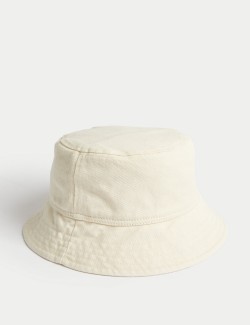 Klobouk typu „bucket“ z čisté bavlny