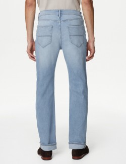 Straight Fit Stretch Jeans