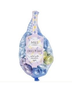 Jednotlivě balená mini vajíčka z mléčné čokolády