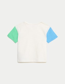 Plážové tričko, z čisté bavlny, sada 3 ks (0–36 měsíců)