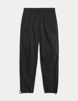 Loose Fit Parachute Cargo Trousers