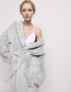 Hooded Dressing Gown