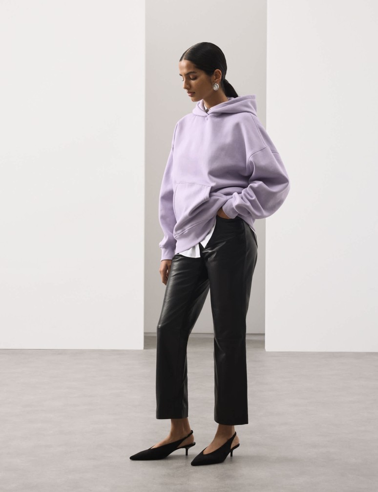 Cotton Rich Brushed Hoodie