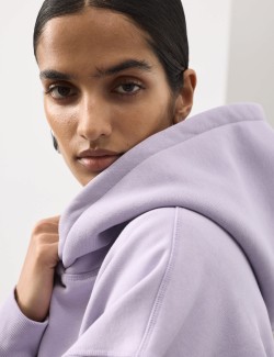 Cotton Rich Brushed Hoodie