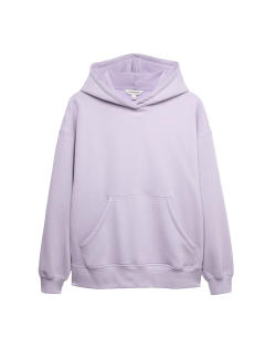 Cotton Rich Brushed Hoodie