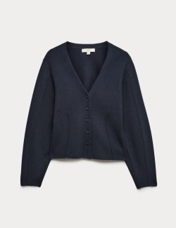 Slim Fit kardigan s výstřihem do V