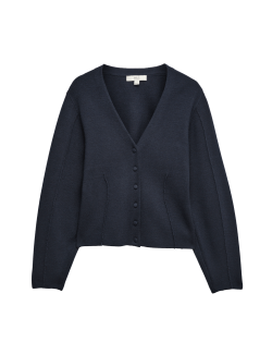 Slim Fit kardigan s výstřihem do V