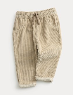Pure Cotton Cord Trousers (0-3 Yrs)