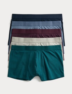 Sada 5 ks bavlněných bokových trenýrek se strečem a technologií Cool & Fresh™