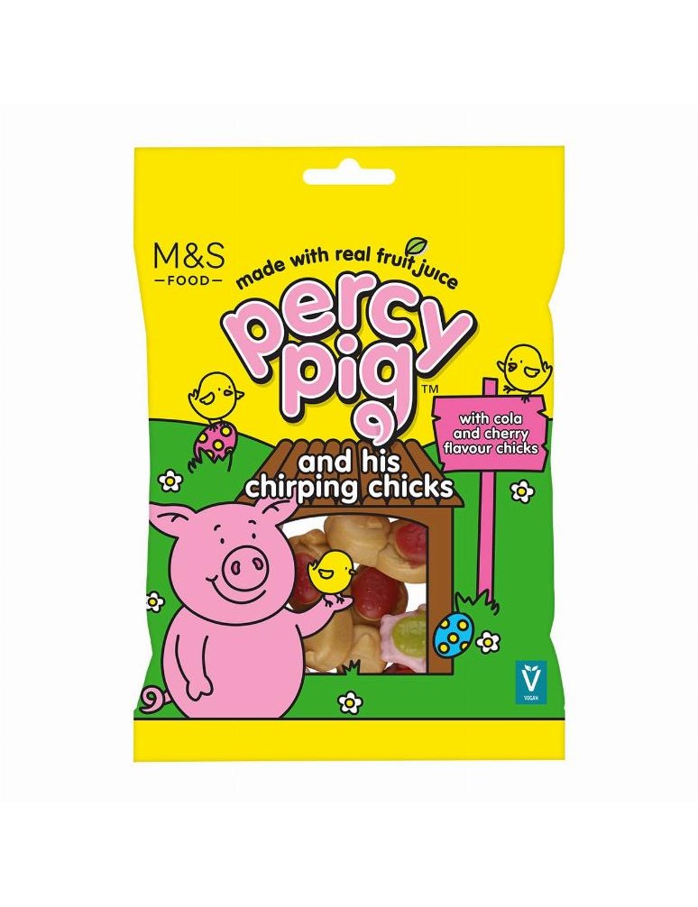 Měkké ovocné žvýkací bonbony Percy Pig™ s ovocnými šťávami