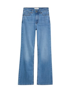 Rozšířené džíny s vysokým pasem