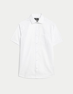 Košile normálního střihu z čisté bavlny s nežehlivou úpravou