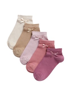 5pk Cotton Rich Bow Trainer Liners™
