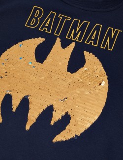 Mikina Batman™ s flitry a vysokým podílem bavlny (2–8 let)