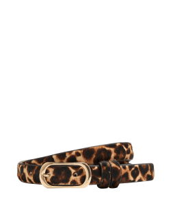 Přiléhavý pásek s leopardím potiskem