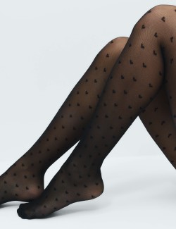 Sheer Heart Tights