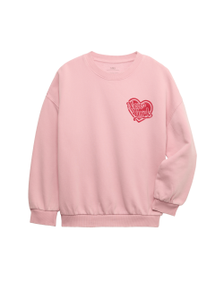 Cotton Rich New York Heart Sweatshirt (6-16 Yrs)