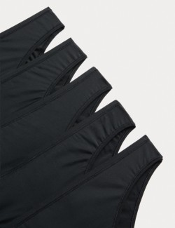 5pk Microfibre Brazilian Knickers