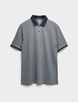 The Ultimate Tipped Pique Polo Shirt