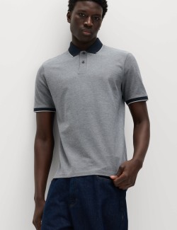 The Ultimate Tipped Pique Polo Shirt