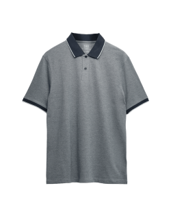 The Ultimate Tipped Pique Polo Shirt