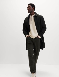 Polokošile s texturou, z bavlny a modalu