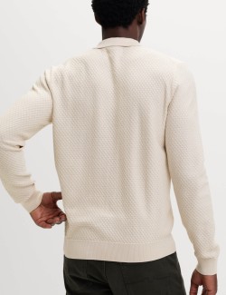 Polokošile s texturou, z bavlny a modalu