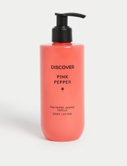 Tělové mléko s vůní Pink Pepper z kolekce Discover – 300 ml