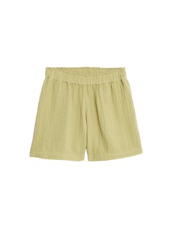 Pure Cotton Textured Beach Shorts