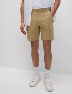 Stretch Cargo Shorts