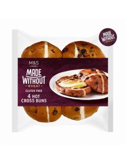 4 bezlepkové mazance se směsí sušených plodů vinné révy máčených v pomerančové šťávě, pomerančovou kůrou a mletým kořením