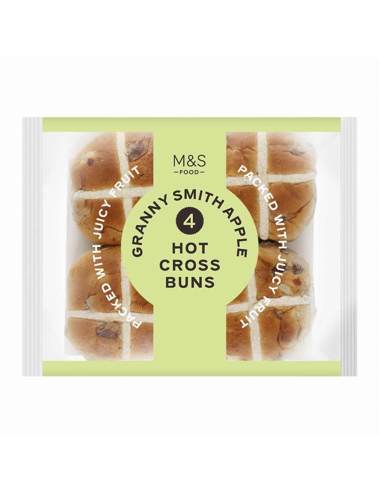 4 mazance s kousky polokandovaných jablek Bramley a se skořicí