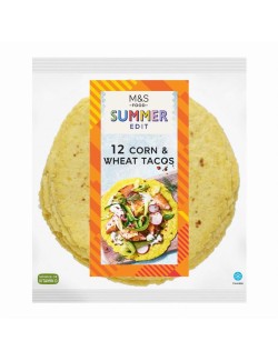 12 mini tortill z kukuřičné a pšeničné mouky